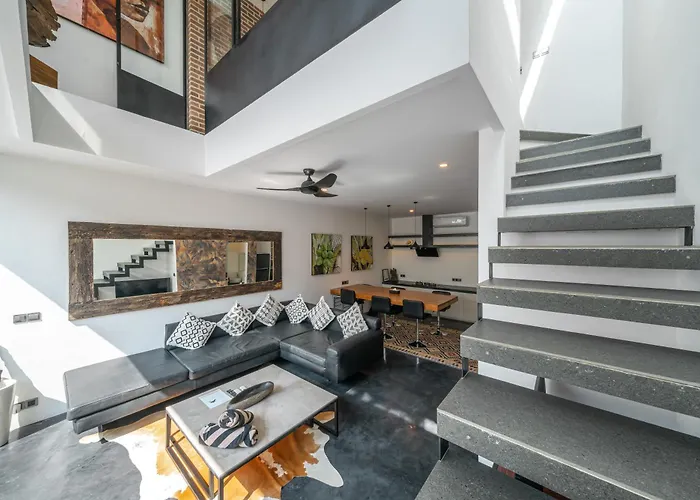 Villa Loft Berawa 3 - Stunning 1-bdr Luxury Loft In Great Location ! Canggu (Bali)